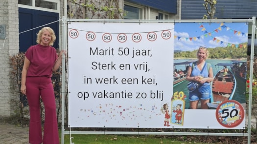 50 jaar – een bijzondere mijlpaal - een speciale verjaardag 🎉